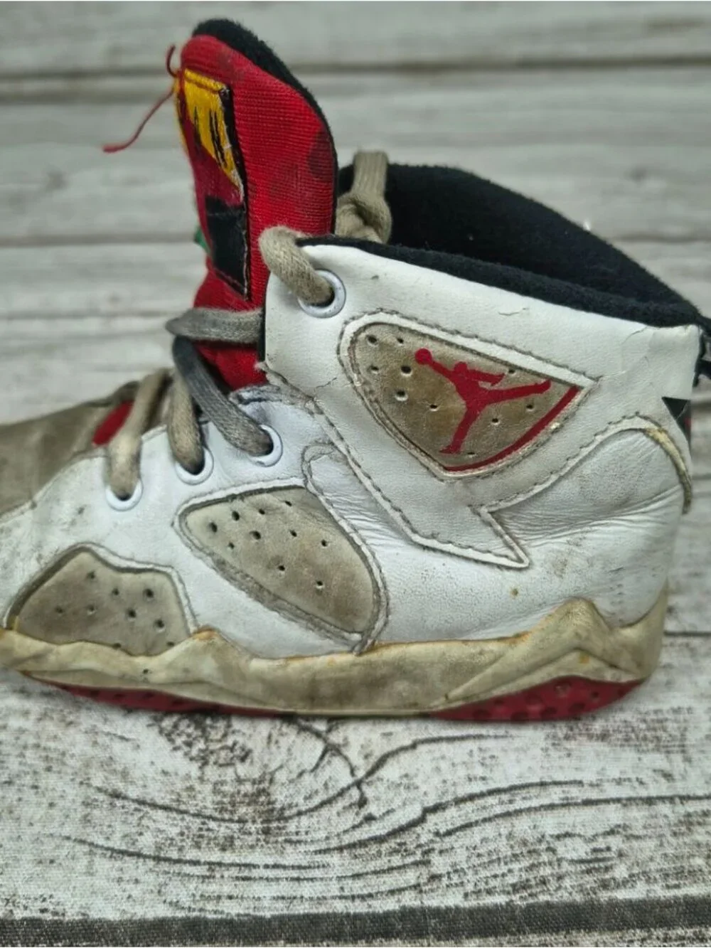 1992 Og Baby Nike Air Jordan 6 Hare Bugs Bunny Infant Toddler Original Vintage - Picture 10 of 15